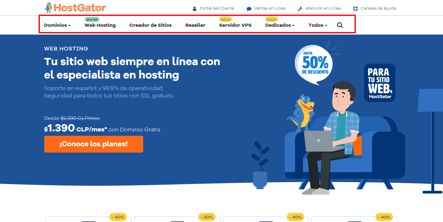 Cupones Web Hosting - cupones hostgator chile cúpon hostgator chile Hosting Web en Chile con Dominio Gratis HostGator Chile