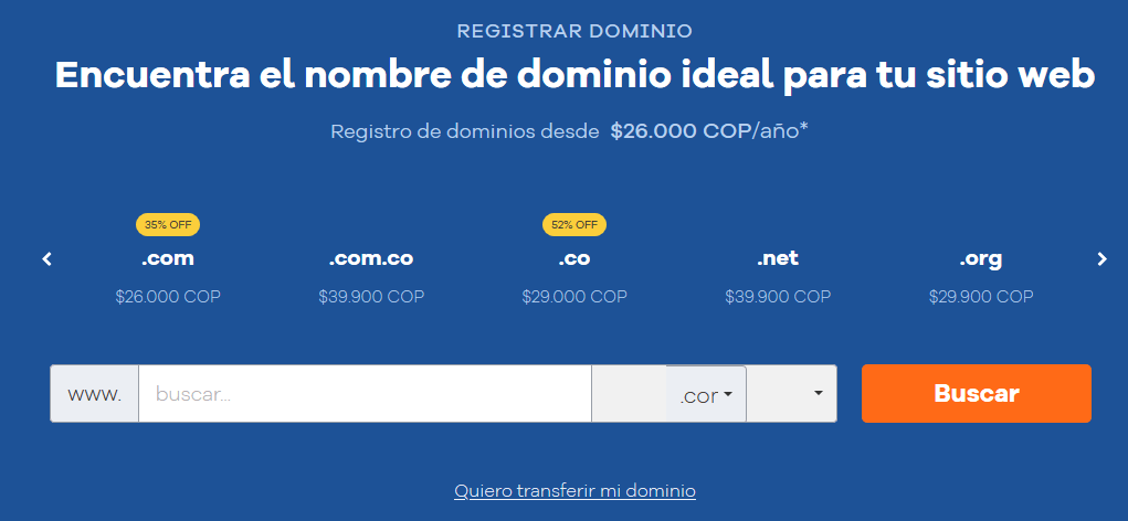 Cupones Web Hosting - cupones hostgator colombia cúpon hostgator colombia Registra tu Dominio HostGator Colombia