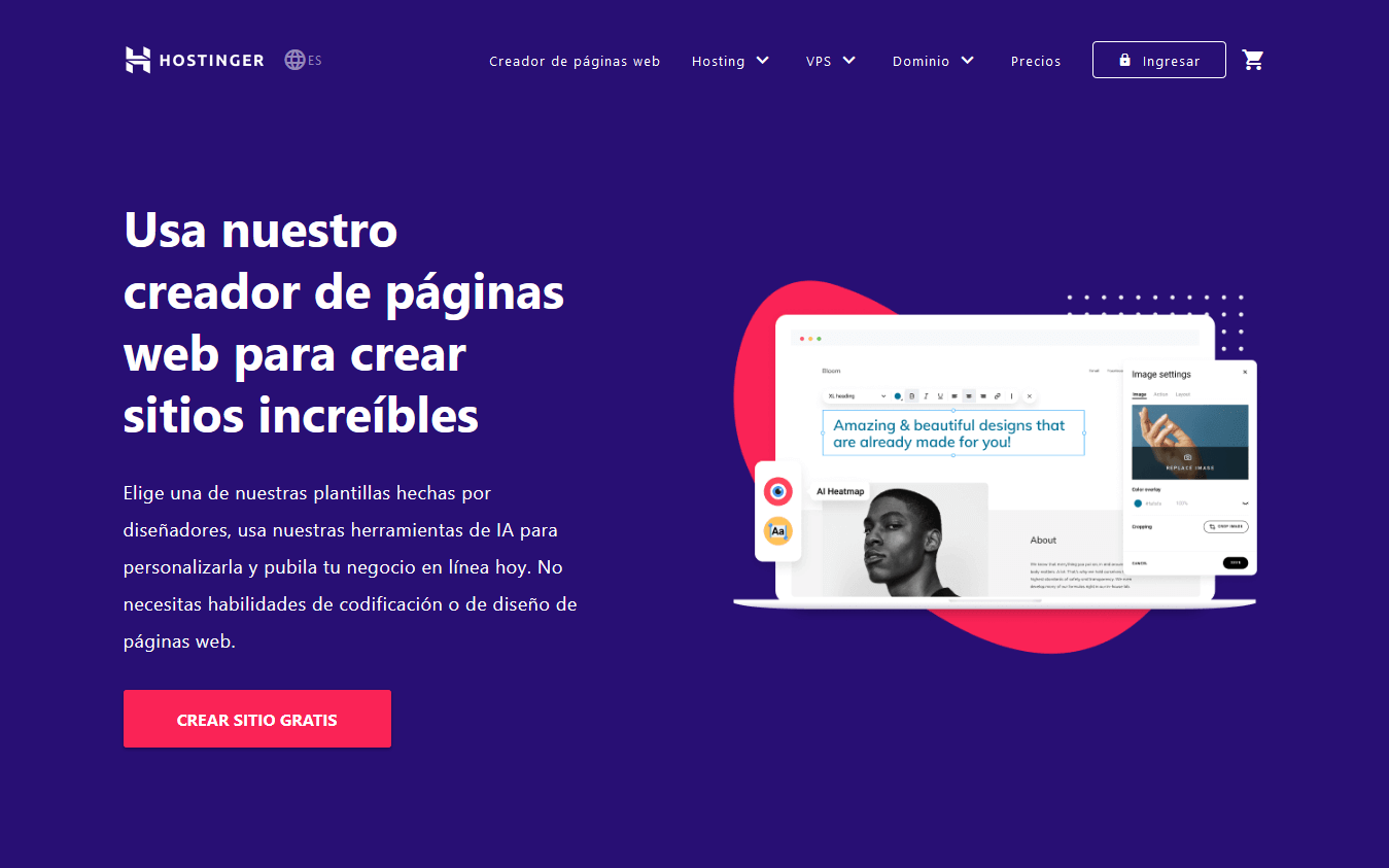 cupones hostinger mexico - cupón hostinger mexico - El Mejor Creador De Páginas Web De México -90% Dcto