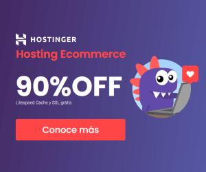 cupones argentina - cupón hostinger argentina - hosting ecommerce banner