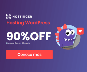 cupones hostinger - hosting wordpress banner